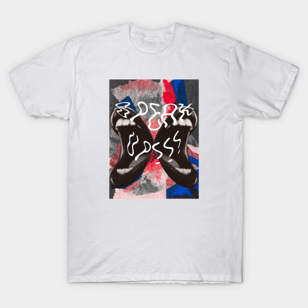 Speak Up: A Liberty Art Collage T-Shirt by Amourist